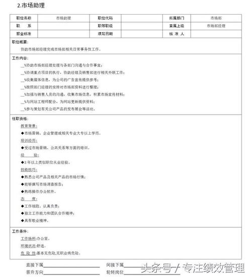 18個市場營銷核心崗位說明書與會議展覽服務價值解析